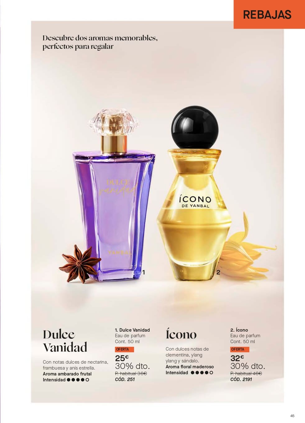 fragamcias de mujer dulce vanidad y  icono