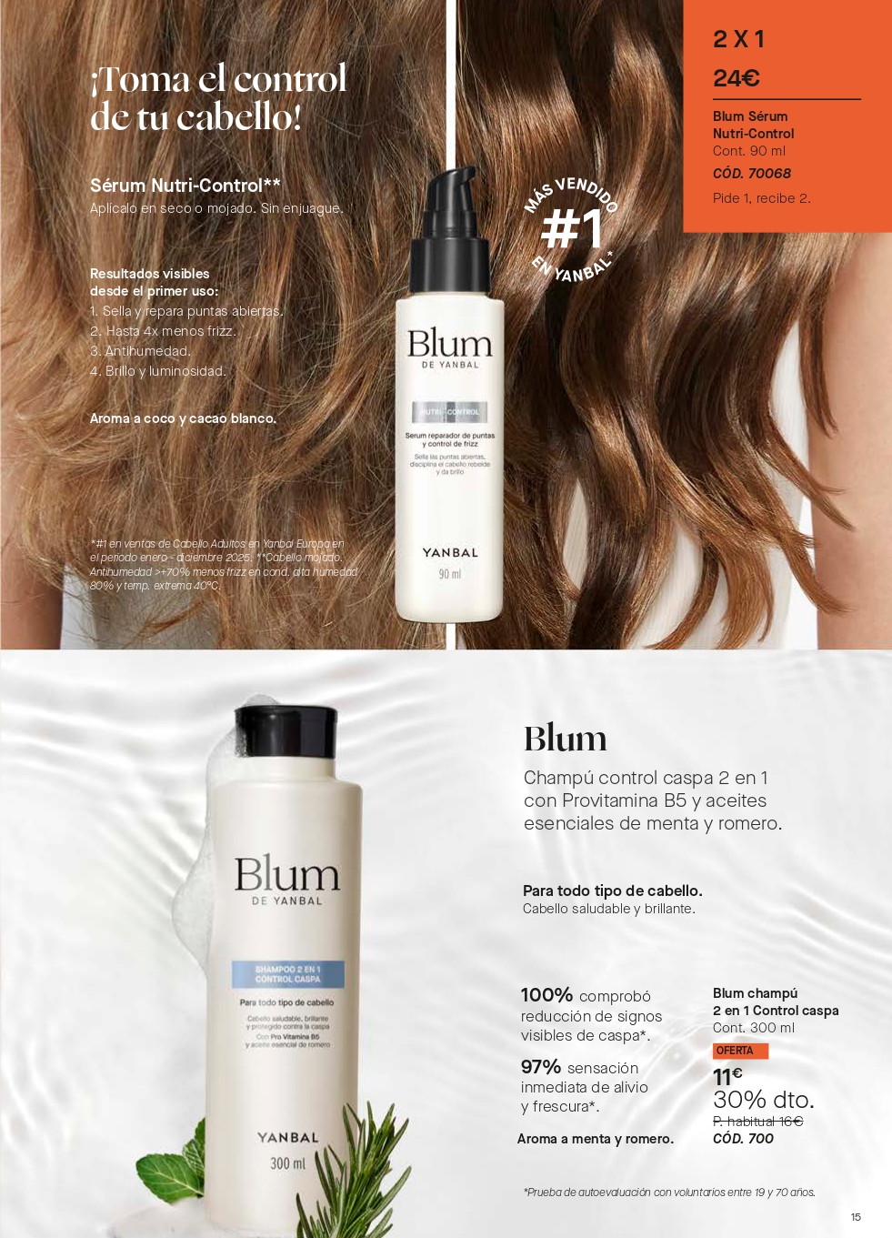 yanbal valencia cudado de cabello blum