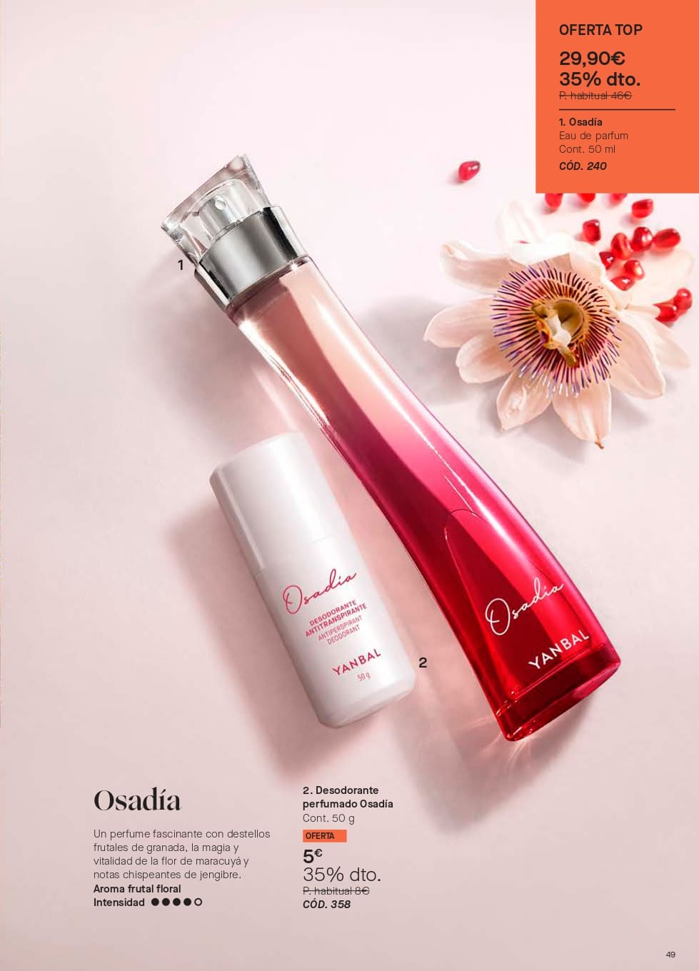 Perfume Yanbal para mujer en Gandía