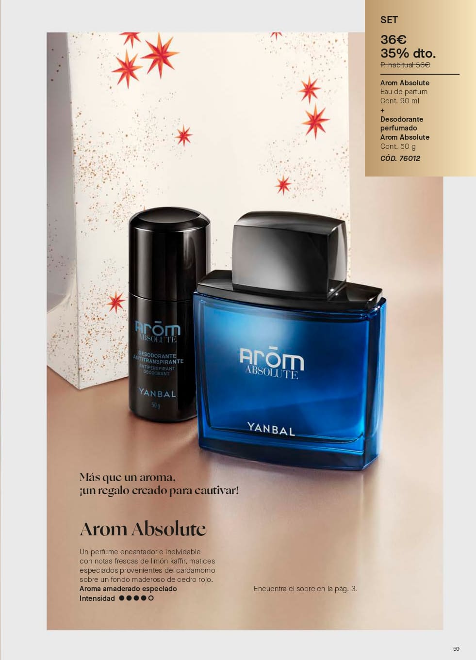 oferta top yanbal para ella y el