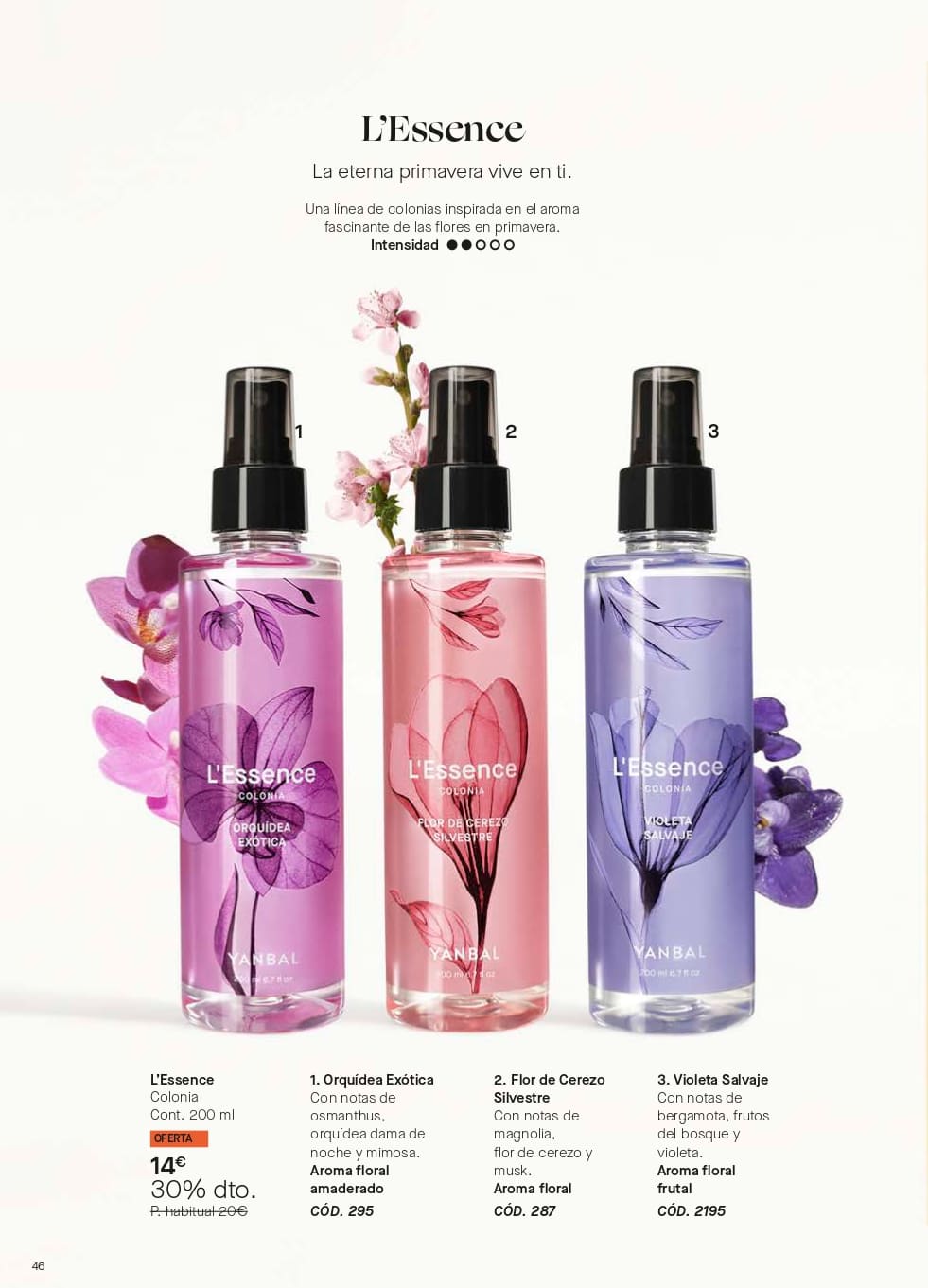 catalogo yanbal colonia de mujer essence