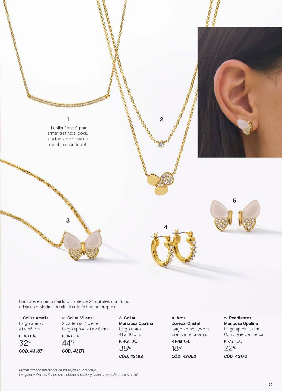 joyas joyas juagos mariposa