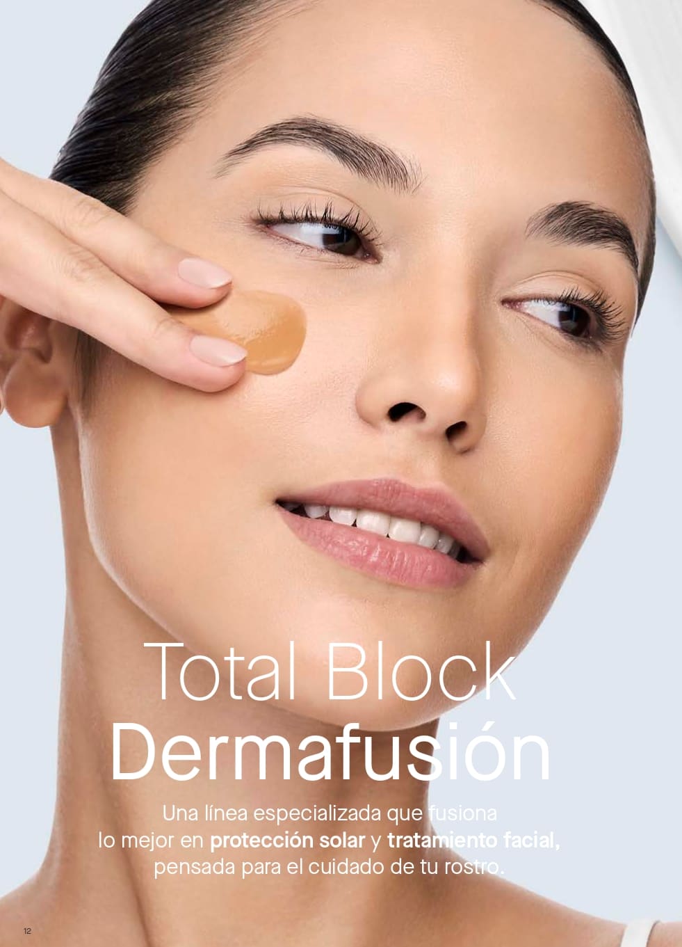 catalogo yanbal total block mineral para piel sensibles
