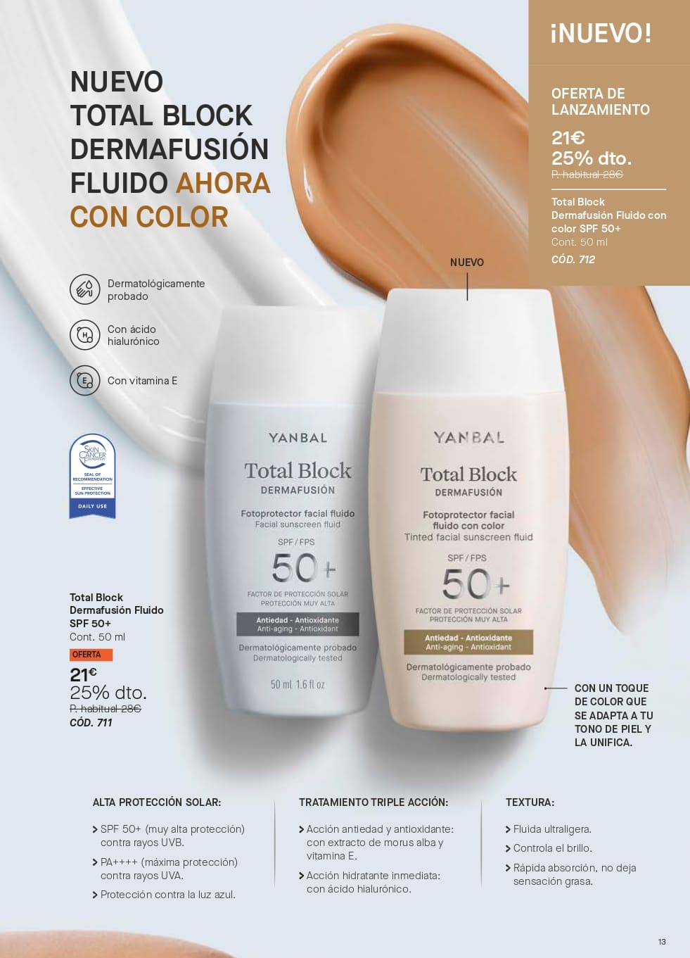 catalogo yanbal total block ultraproteccion