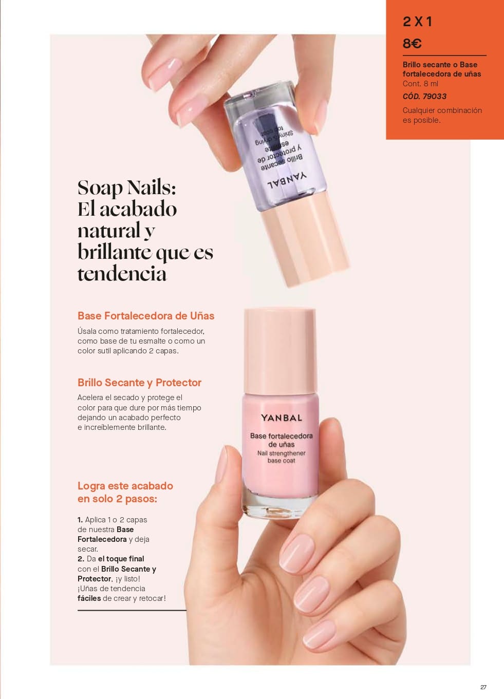 base de uñas