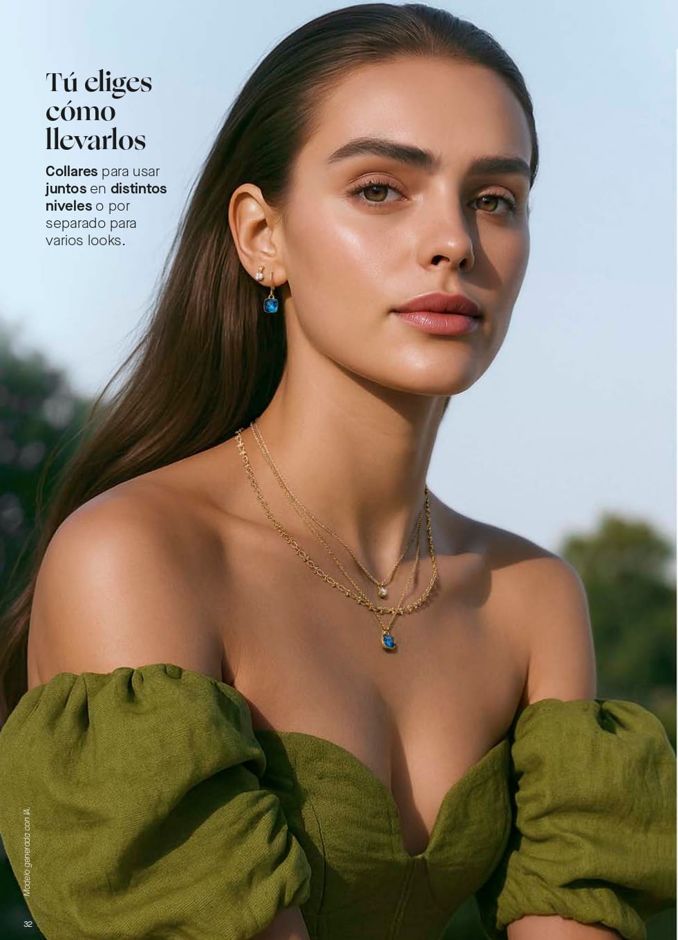 joyas collares para usar juntos