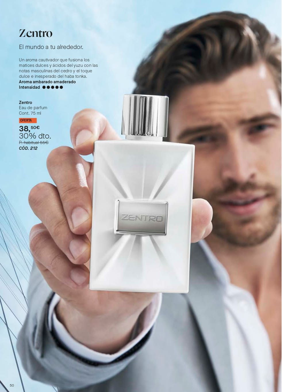 perfume para hombre zentro