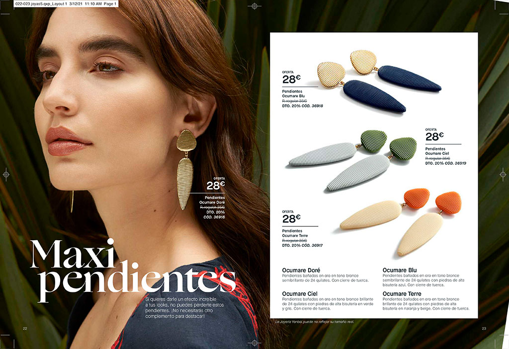 set de collares y pulceras del catalogo