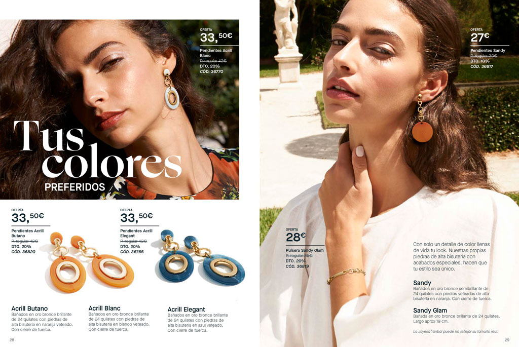 catalogo yanbal pendientes